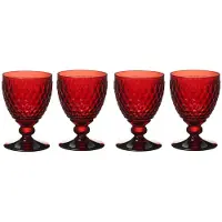 Villeroy & Boch 4x Villeroy & Boch Boston, Wijnglazen, Rood