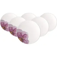 Villeroy & Boch Ontbijtbord Rose Garden Coupe 21 cm (6-Delig)