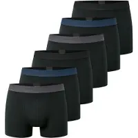 Schiesser Boxershorts zwart