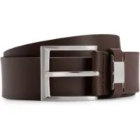 BOSS Riem donkerbruin, Effen