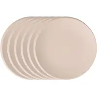 Villeroy & Boch Ontbijtbord NewMoon Beige 24 cm (Set van 6)