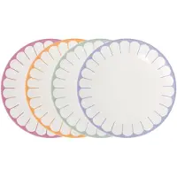 Villeroy & Boch Frühstücksteller Fleur Couleur ø 21,2 cm Set van 4