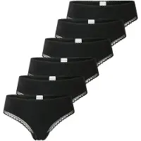 Schiesser String zwart