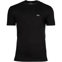 Armani Exchange Shirt zwart / wit