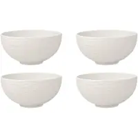 Villeroy & Boch Soepkom Manufacture Rock Wit (4-delig)