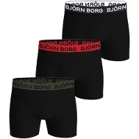 Björn Borg Sportondergoed donkergrijs / rood / zwart / wit
