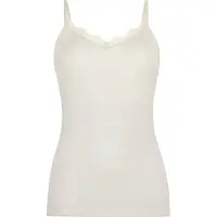Hunkemoller Top 'V-neck with Cashmere' offwhite