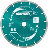 Makita D-61123 Diamantdoorslijpschijf - 115 x 22,23mm - Beton / Steen