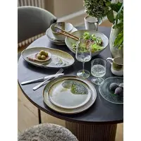 Bloomingville Jules borden groen set van 4 stuks