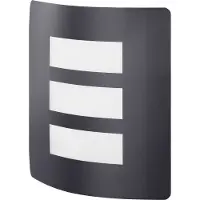 Eglo Rascino-E Wandlamp Buiten - E27 - 26 cm - Zwart/Wit