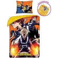 Javoli My Hero Academia Dekbedovertrek Heroes Rising 140 x 200 cm
