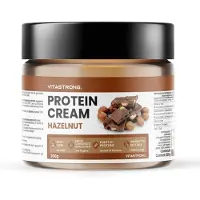 Vitastrong Proteïnecrème Hazelnoot - Intense Smaak en Laag Suikergehalte 200 g