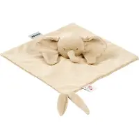 Nattou FanFan Baby Knuffeldoekje - 27 x 27 cm - Doudou Olifant - Baby Cadeau - Zand