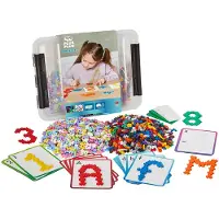 Plus plus constructieset, ABC+123, 2000 onderdelen.