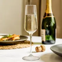 Stölzle Champagneglas graveren - Kristalglas - 6 stuks