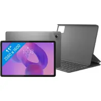 Lenovo Idea Tab 11 inch 256GB Wifi Grijs met Stylus + Toetsenbord Hoes AZERTY