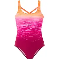 LASCANA Badpak oranje / fuchsia / lichtroze