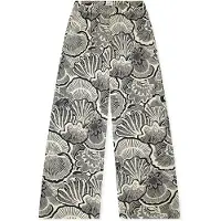 Schiesser Pyjamabroek 'Mix Relax' beige / zwart