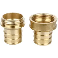 Lalizas Brass Uni 45 Fire Hose Coupling Goud