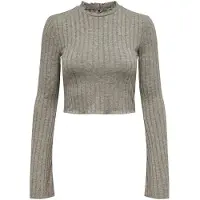 ONLY Tonja Top Met Lange Mouwen Beige XS Vrouw