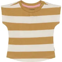 Noppies Shirt camel / wit