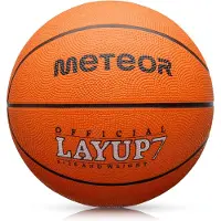 Meteor Layup mini basketbal voor kinderen, maat #5 #6 #7, ideaal afgestemd op de kinderhanden van 4 tot 8 jaar, ideale basketbal voor het trainen van zachte basketbal met gripvast oppervlak