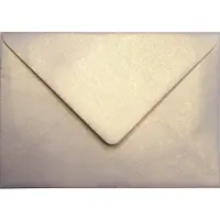 Netuno Metallic (parelmoer) roze enveloppen A6 - 125 x 175 mm - B6 - 25 stuks - NK natgelijmde - 120 gram - Aster Metallic -