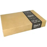Papstar 10 Catering dozen "pure" hoekig 8 cm x 31,5 cm x 46,2 cm "Good Food" medium