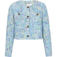 IZIA Blazers aqua / hemelsblauw / geel