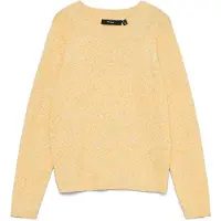 Vero Moda Trui 'VMDoffy' lichtgeel