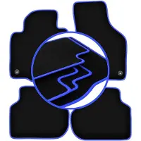 Carlux -BLUE automatten voor: Volkswagen Jetta VI sedan, stationwagen, variant (2010-2018)
