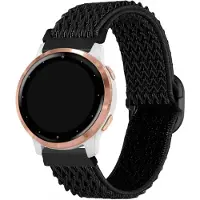 IMoshion Elastisch nylon bandje - Universeel 18 mm aansluiting - Zwart
