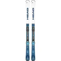 Head - Packs (ski's & bindingen) - Wc Rebels Xr + Pr 10 Gw Promo voor Unisex van Hout - Maat 177 cm - Blauw,Wit