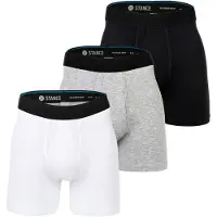 Stance Boxershorts grijs / zwart / wit