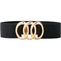Bonprix Brede stretchriem met ringgesp 85