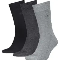 Calvin Klein Underwear Sokken donkergrijs / grijs gemêleerd / zwart