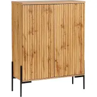 Loft 24 Charlie-Highboard - 2-deurs - Zwart Eiken