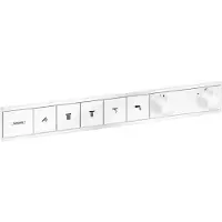 Hansgrohe RainSelect thermostaat inbouw voor 5 functies, mat wit