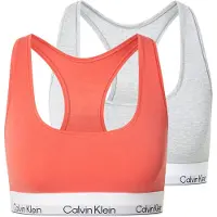 Calvin Klein Underwear BH lichtgrijs / kreeft / zwart / wit
