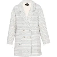 Faina Blazers crème / pastelblauw / wit