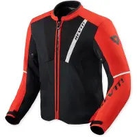REV'IT! GT-R 4 Air, stoffen jas ,rood/zwart ,3XL
