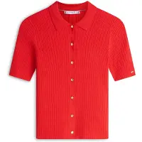 Tommy Hilfiger Gebreid vest kreeft