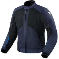 REV'IT! Torque 3 H2O, stoffen jas ,donkerblauw/zwart ,M