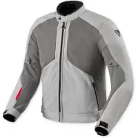 REV'IT! Torque 3 H2O Textieljack Lichtgrijs/Grijs XL