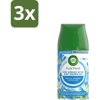 Air Wick 3 x – Navulling – Freshmatic Pure Lentedauw – 250 ml - Lentedauw - Geur - Parfum - Geurverspreiding - Geurneutralisatie