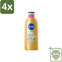 Nivea – Bodymilk – Winter Moment – 400 ml - Voordeelverpakking - 4 stuks - Huidverzorging - Hydratatie