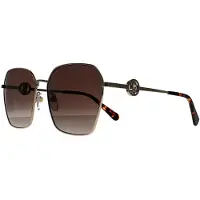 Marc Jacobs Vierkant Dames Goud Havana Bruin Kleurverloop MARC 729/S