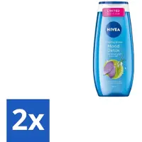 Nivea – Douchegel – Creme Mood Detox – 250 ml - Voordeelverpakking - 2 stuks