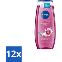 Nivea – Douchegel – Waterlily & Oil – 250 ml - Voordeelverpakking - 12 stuks