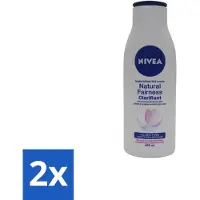 Nivea – Bodylotion – Natural Fairness Clarifiant – 400 ml - Voordeelverpakking - 2 stuks